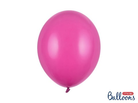 Balon gumowy Strong Pastel Hot Pink 100 szt. różowy pastelowy 300mm Partydeco (SB14P-006)