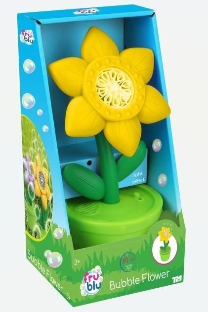 Bańki mydlane Fru Blu Kwiatek + płyn 2x40ml Tm Toys (DKF0911)