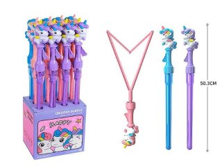 Bańki mydlane rozkładane 50cm jednorożec Bigtoys (BBAŃ0776)