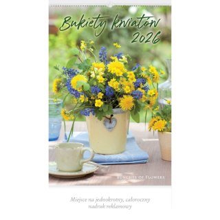 Kalendarz ścienny 13-planszowe 320mm x 470mm Lucrum (RW12)