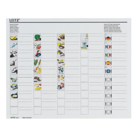 Kartoteka (pojemnik) na teczki wiszące Plus przezroczysty polistyren PS [mm:] 395x273x 170 Leitz (19930303)