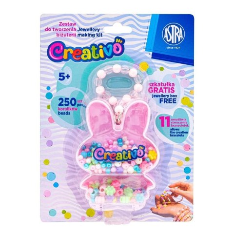 Koraliki dla dziewczynki Zajączek Creativo (334024004)