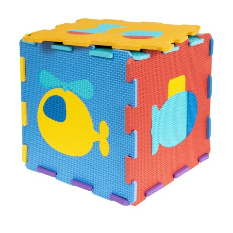 Mata dla malucha piankowa pojazdy, 29x29cm Smily Play (SP84356)