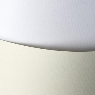 Papier ozdobny (wizytówkowy) laid biały A4 biały 110g Galeria Papieru (206901)