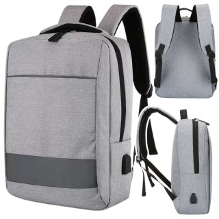 Plecak szary 40X30CM Lean (22310)