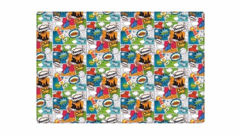 Podkład na biurko KOMIKS mix nadruk PVC PCW [mm:] 380x580 Biurfol (NPB-02-11)