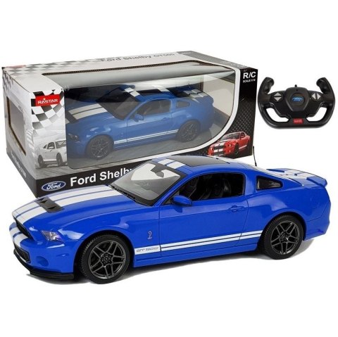 Samochód R/C Ford Shelby Rastar 1:14 Niebieski Rastar (6012)
