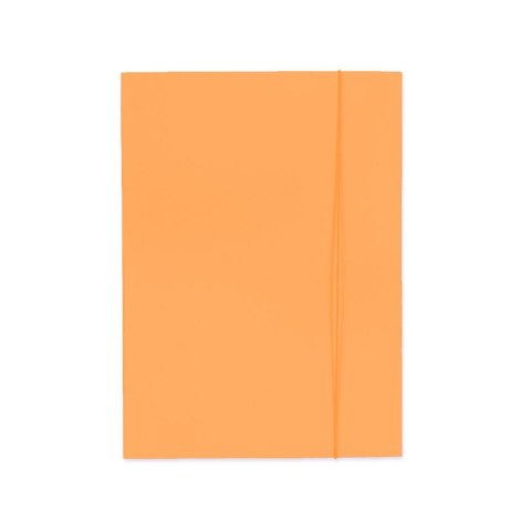 Teczka kartonowa na gumkę (jk) szkolna fluo A4 mix 250g Kreska