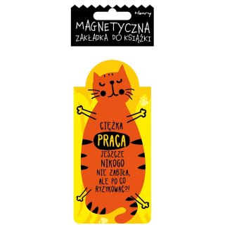 Zakładka do książki magnetyczna NW KOT Henry (5907465661027)