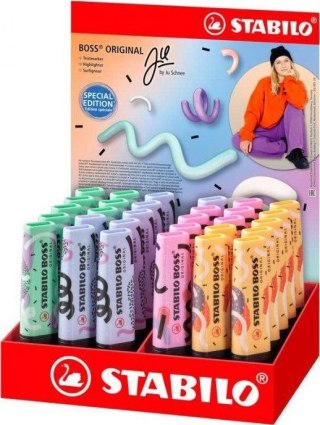 Zakreślacz BOSS by Ju Schnee 30sztuk wkład mix 2,0-5,0mm Stabilo (70/30-1-101)