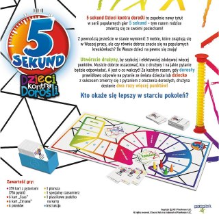 Gra zręcznościowa 5 Sekund Dzieci kontra dorośli Trefl (02120)