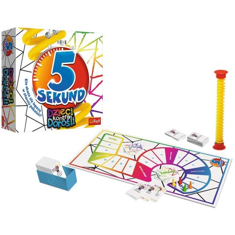 Gra zręcznościowa 5 Sekund Dzieci kontra dorośli Trefl (02120)