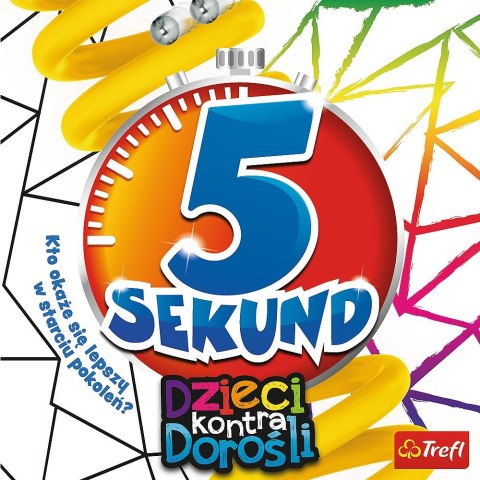 Gra zręcznościowa 5 Sekund Dzieci kontra dorośli Trefl (02120)