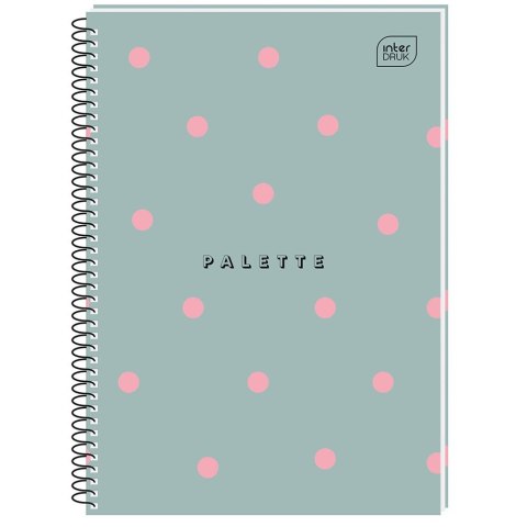 Kołozeszyt (kołonotatnik) A5 80k. 70g krata Interdruk (KOŁOZA580M)