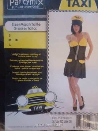 Kostium dla dorosłych,damski Taxi rozmiar M Bemag