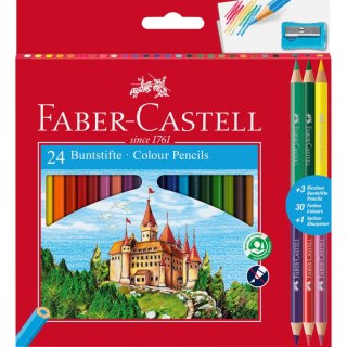 Kredki ołówkowe 24 kol. Faber Castell (110324)