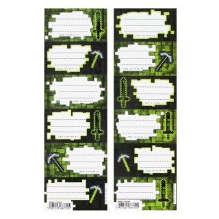 Naklejka na zeszyt Pixel Starpak (559544)