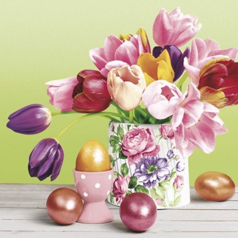 Serwetki wielkanoc mix papier [mm:] 330x330 Pol-mak (Sd GW)