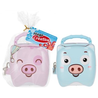 Skarbonka metalowa świnka metal Mega Creative (547575)