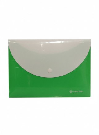 Teczka plastikowa na guzik A5 zielony Panta Plast (0410-0088-04)