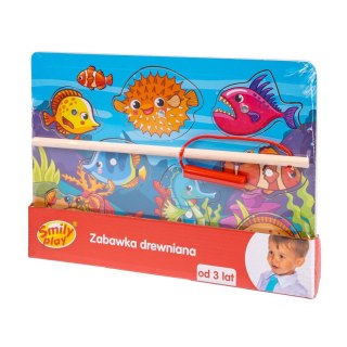 Układanka drewniana łowienie rybek Smily Play (SPW83609)