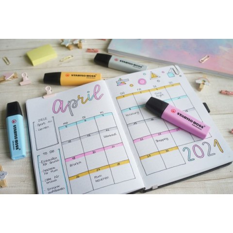 Zakreślacz wkład mix 2,0-5,0mm Stabilo (70/4-4)