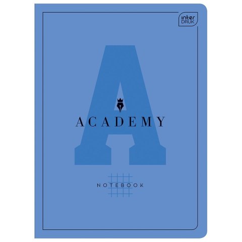Zeszyt Hybrid Academy 90g A5 32k. 90g krata Interdruk