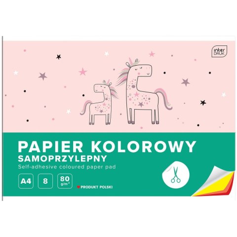 Zeszyt papierów kolorowych Interdruk