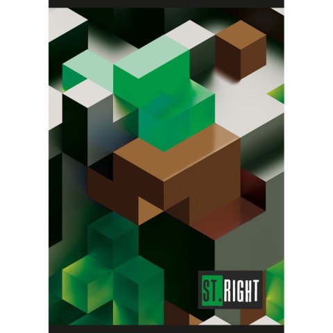 Zeszyt st.right A5 60k. 60g krata Unipap