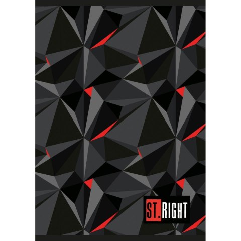Zeszyt st.right A5 60k. 60g krata Unipap