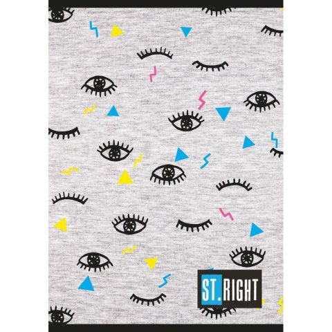 Zeszyt st.right A5 60k. 60g krata Unipap