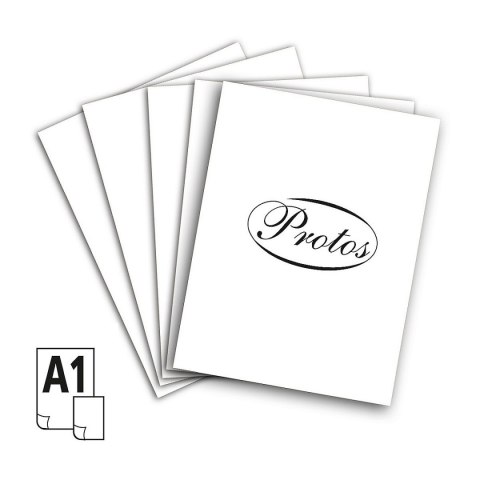 Brystol A1 biały 200-250g 20k [mm:] 610x860 Protos