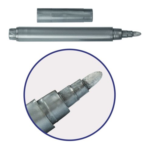 Cienkopis Craft-Fun Series pisak metaliczny 2,2mm 2kol. Titanum