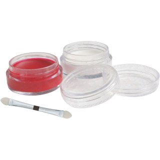 Farba do malowania twarzy dla kibica biała/czerwona 2 kolor. Titanum