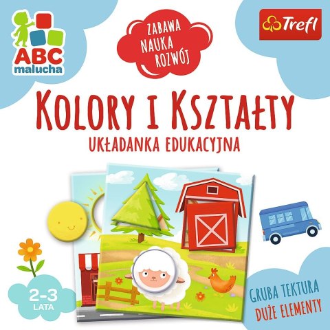 Gra edukacyjna ABC Malucha Kolory I kształty Trefl (01939)