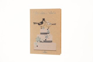 Kartka składana Eko Ślub B6 Pol-mak (B6EKO_SL)