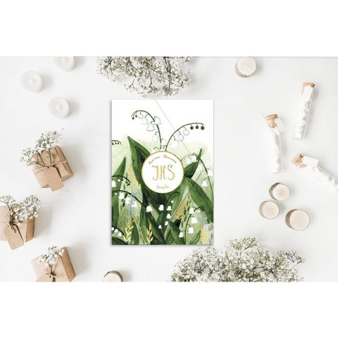 Kartka składana Karnet A5 KOMUNIA KOPERTA KONWALIE A5 Henry (5907465668125)