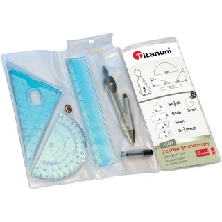 Komplet geometryczny 6 el. Titanum (2507)