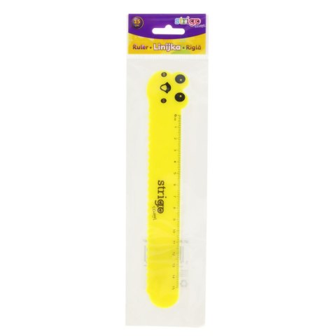 Linijka 15 cm GĄSIENICA 15cm Strigo (SSC367)