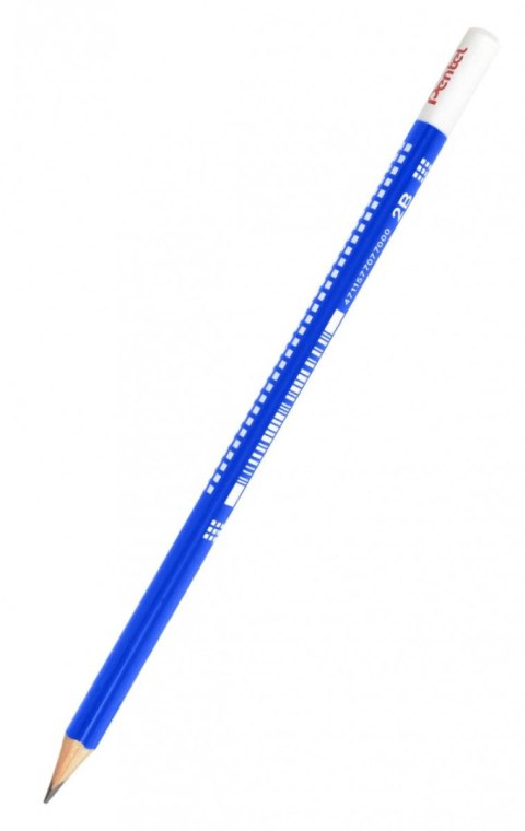 Ołówek trójkątny drewniany 2B Pentel (CB60T-2B)