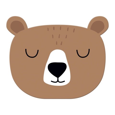 Podkład na biurko BB FRIENDS 5902277314772 brązowy plastik Interdruk