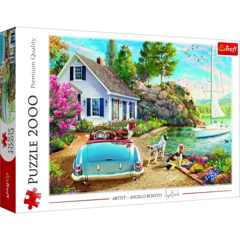 Puzzle Wakacyjna przystań 2000 el. Trefl (27124)