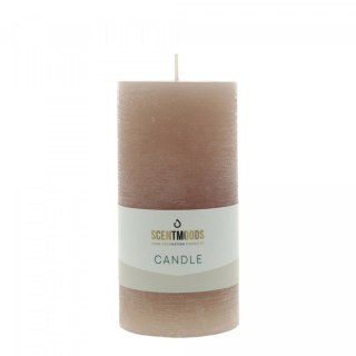 Świeca pieńkowa 6,3X12,5cm w kolorze Taupe [mm:] 125 śr. 60mm Pavoncella (8720935401346)