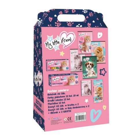 Zestaw plastyczny MY LITTLE FRIEND 5903235657610 St.Majewski