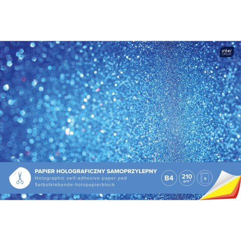 Zeszyt papierów kolorowych B4 210g 16k Interdruk (ZEPAHOB4)