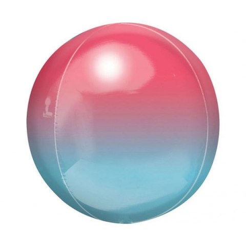 Balon foliowy kula ombre 16cal Amscan (3984501)