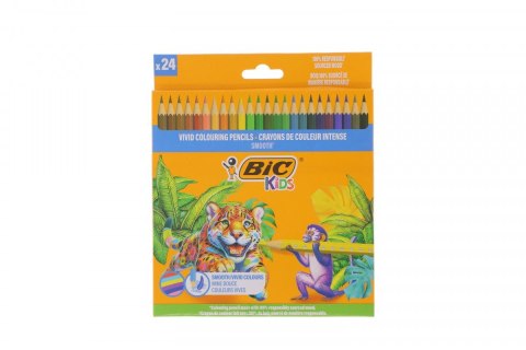 Kredki ołówkowe KIDS SMOOTH 24KOL 24 kol. Bic (525787)
