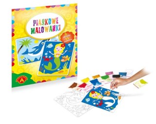 Książeczka edukacyjna Syrenka, Delfin paskowe malowanki Alexander