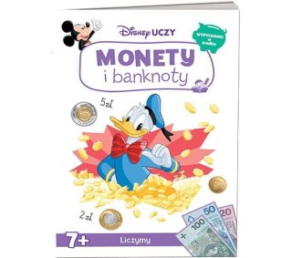 Książka dla dzieci Disney Uczy. Monety i banknoty. Miki Ameet (UPZ 9303)