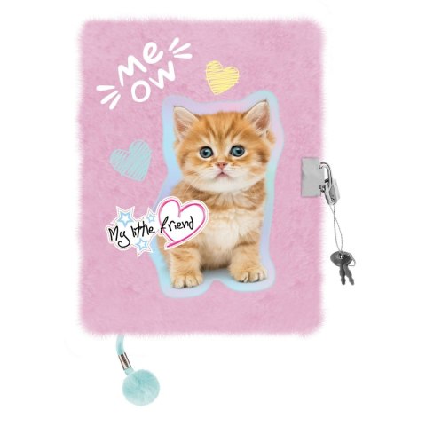 Pamiętnik My Little Friend pastel Kitty A5 Bambino